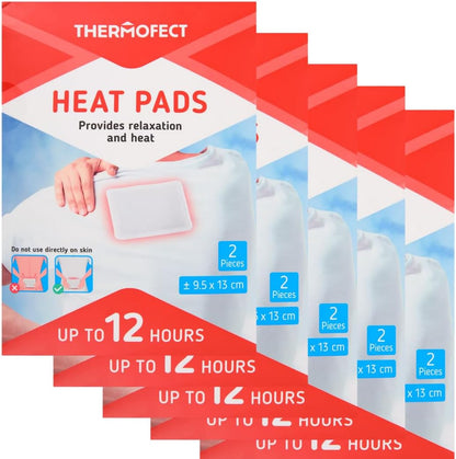 Thermofect Almohadillas Térmicas, Pack de 5×2 Unidades
