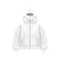 Men'S Double Hat Mask Zipper Design Winter Windproof Hoodie Sports Jacket Outdoor Activities Hiking Travel Running Sweatshirt ﻿